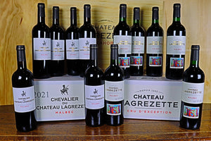 Coffret 6 Chevalier du Château Lagrézette + 6 Château Lagrézette 2022